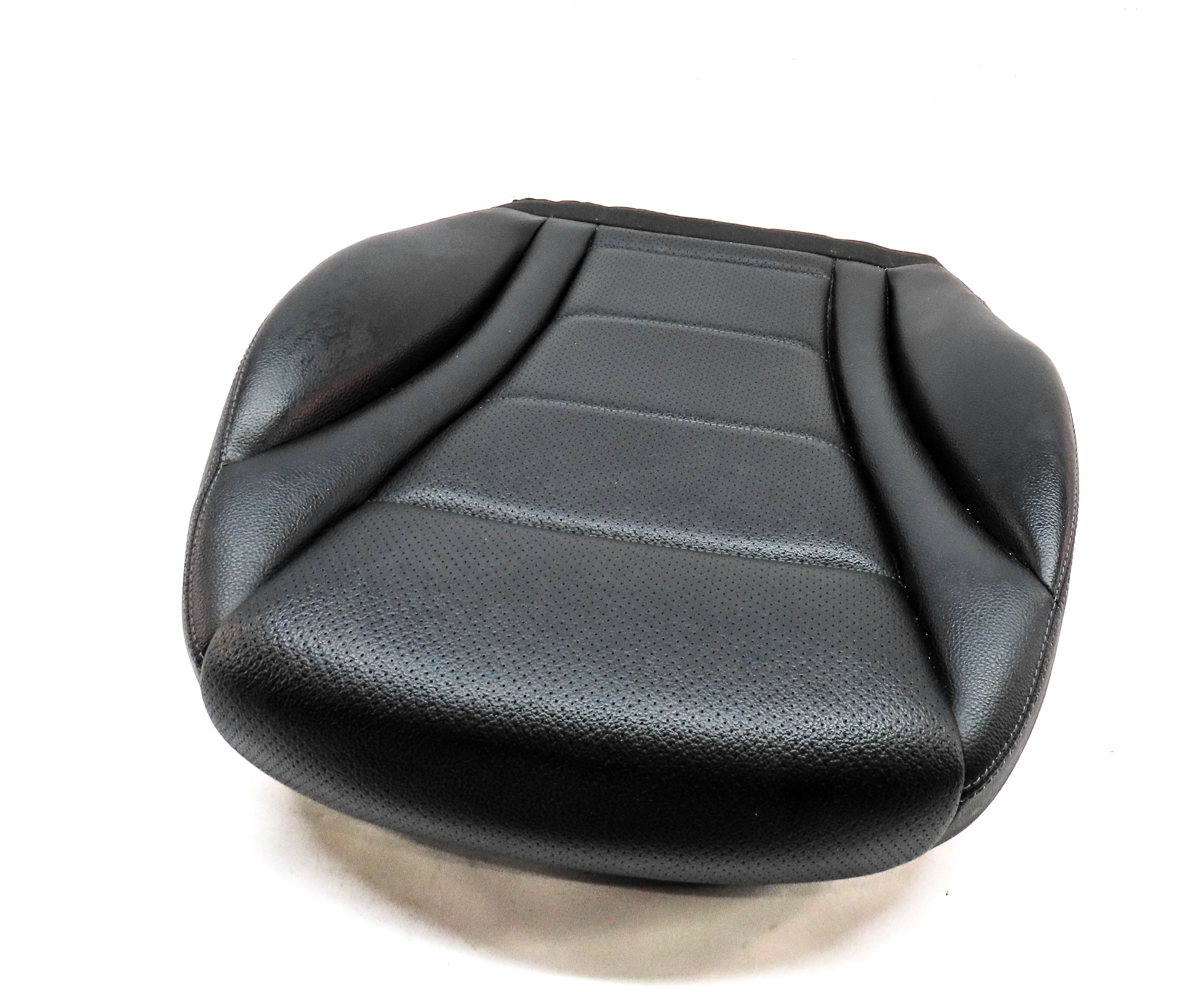 15 MERCEDES C300 W205 RIGHT PASSENGER LOWER MEMORY HEATED SEAT CUSHION (Black) — exact item pictured